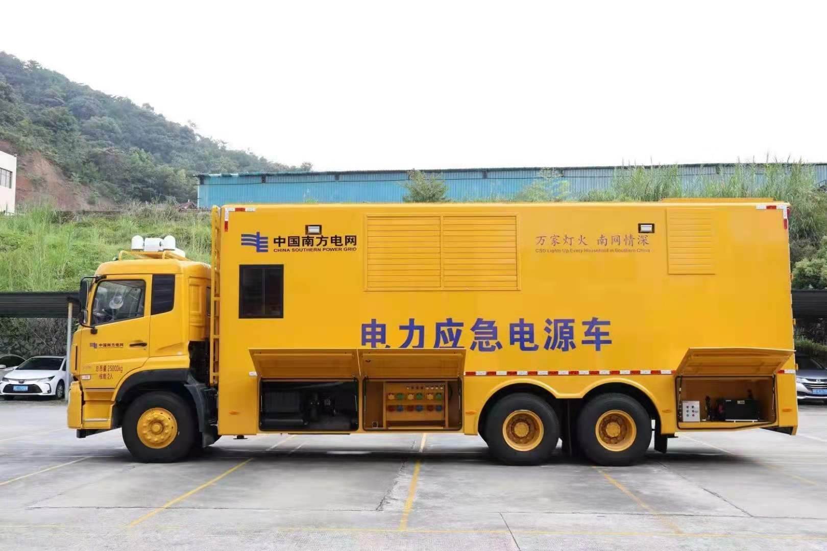 兴仁安康大型柴油发电机发电车UPS电源出租租赁